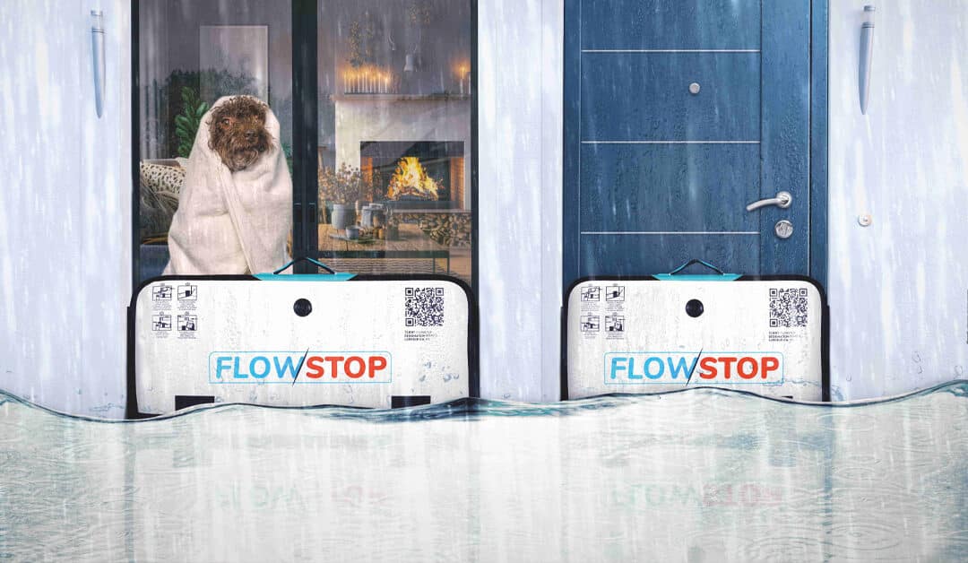 Porovnanie FlowStop a vrecia s pieskom
